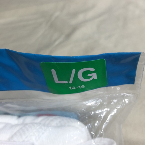 NWT Hanes 6 pair boys tag less briefs size lg 14-16 - Picture 4 of 6